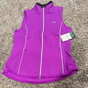 Women's Purple Sleeveless Vest